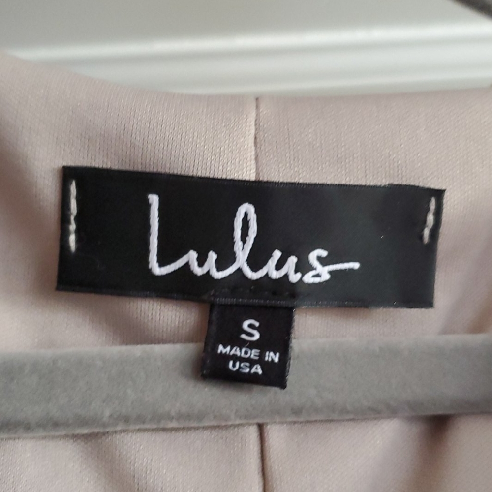 Lulus gold new with tags mini dress size small nwt - Picture 4 of 4